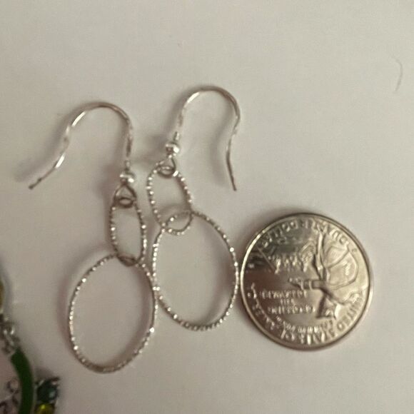 Bundle of Three Pairs of Dangly Earrings - Picture 2 of 5